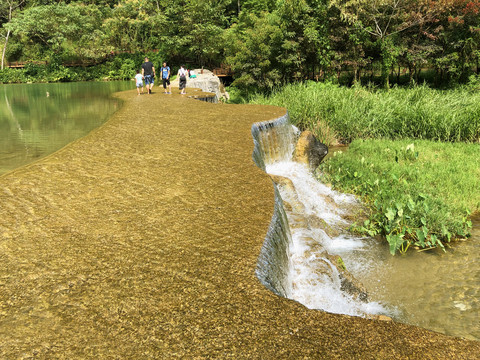 荔波小七孔上己定湖水坝