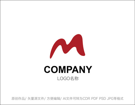 m字母logo