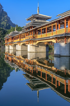 柳州龙潭公园风雨桥