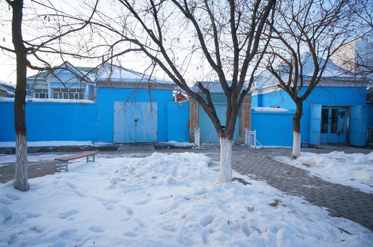 维吾尔族庭院