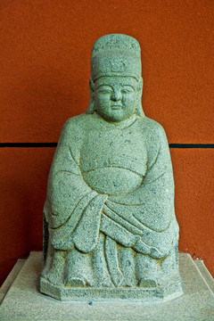 文官石雕像