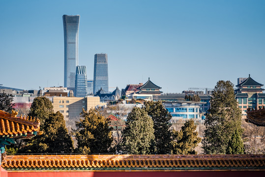 北京故宫博物馆建筑风光