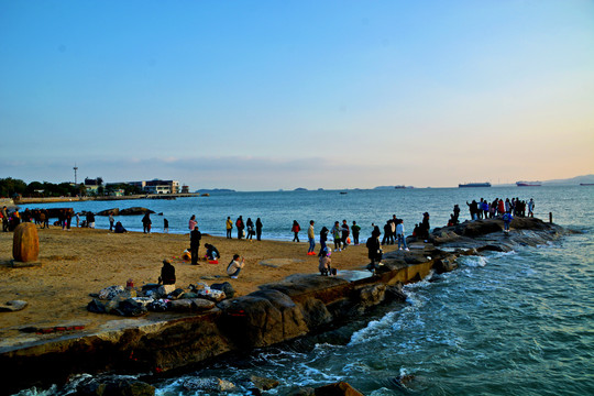 海边沙滩美景