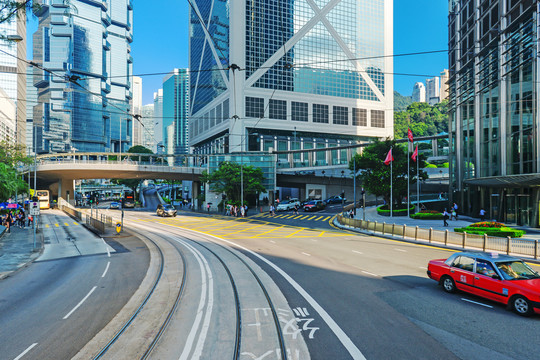 香港中环街景