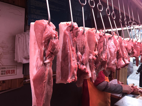 猪肉售卖场景