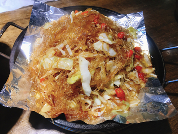 包菜粉丝煲