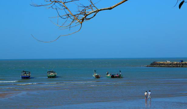 大海沙滩海南