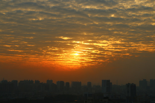 日落美景