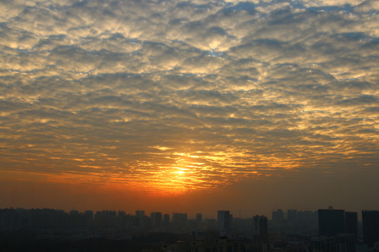 夕阳晚照