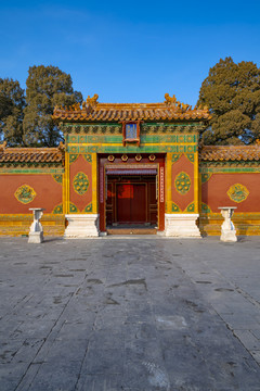 中国北京故宫寿康门宫院
