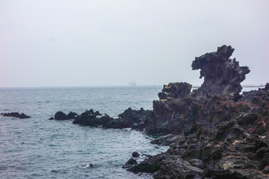 济州岛龙头岩