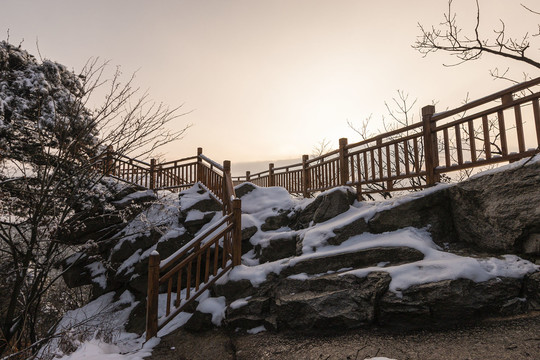 日落登山道