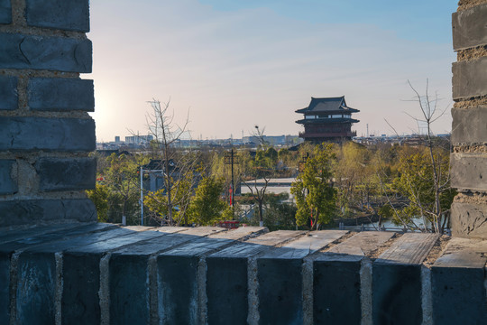 江苏省东台西溪古城旅游风光