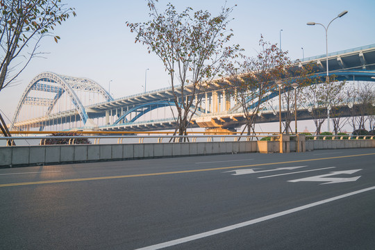 浙江杭州城市建筑和道路交通