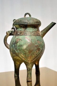古代青铜壶