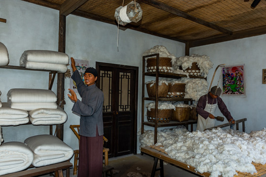 老上海棉花铺