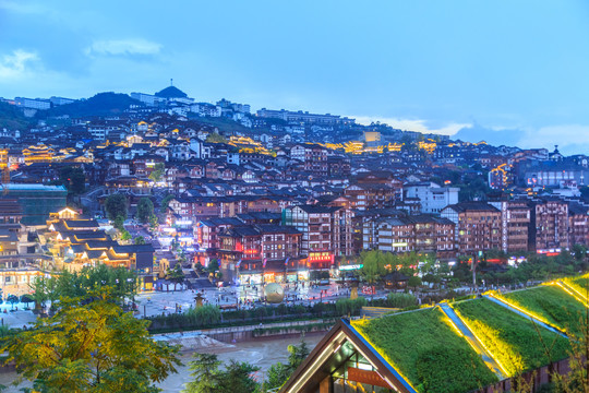 茅台镇夜景