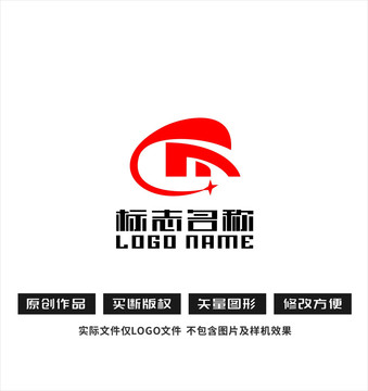 FM字母R标志科技logo