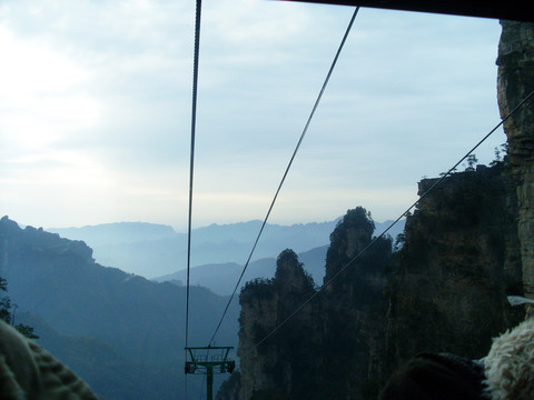 湖南湘西张家界黄石寨天子山风景