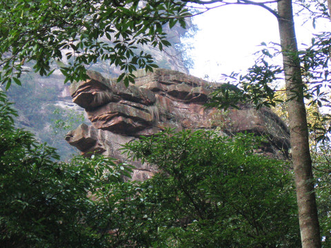 湖南湘西张家界黄石寨金鞭溪风景