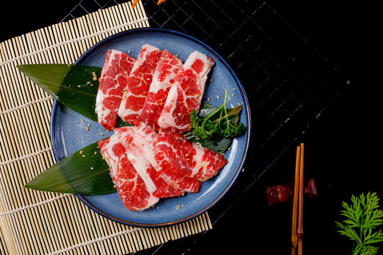 牛肉牛排雪花牛肉