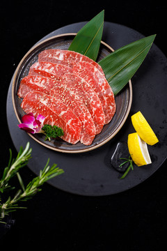 牛肉牛排雪花牛肉