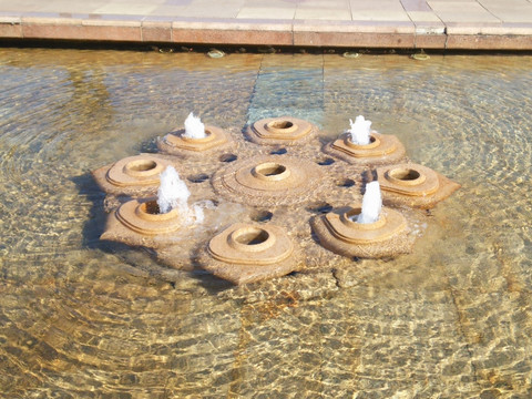 喷泉广场