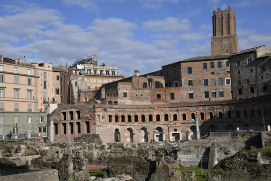 罗马古建筑遗迹