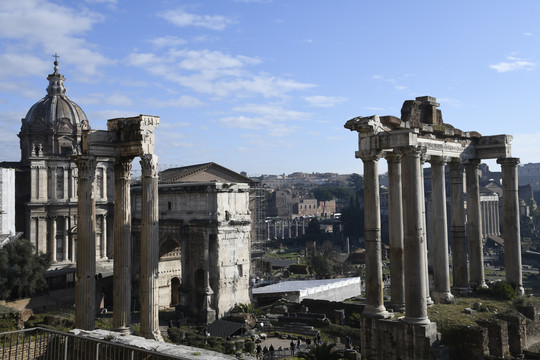 罗马古建筑遗迹