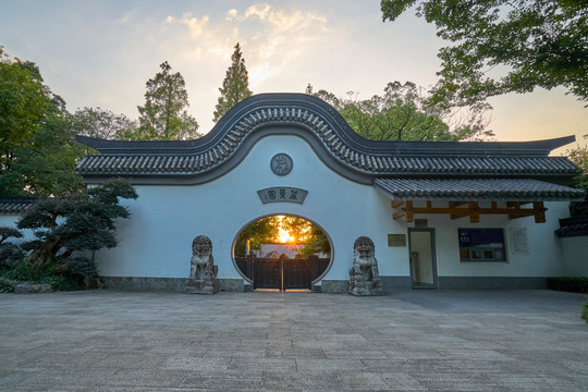 上海植物园盆景园