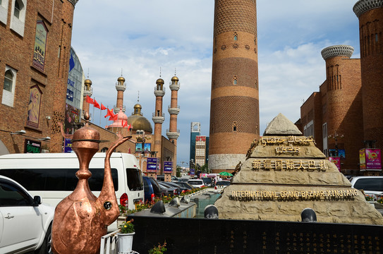 新疆国际大巴扎街拍