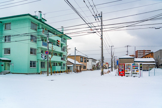 日本北海道函馆街景