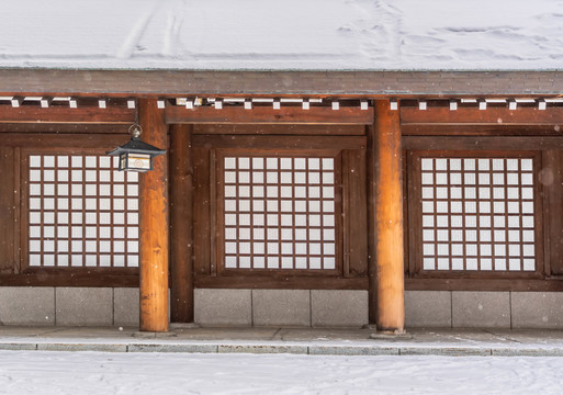 日本北海道札幌神宫的建筑