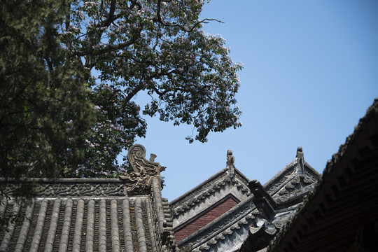 嵩山少林寺古刹建筑