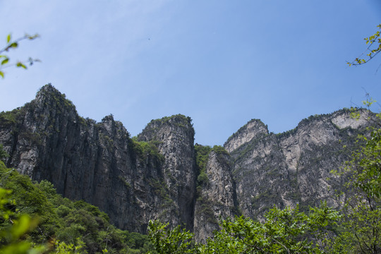 潭瀑峡山体地貌