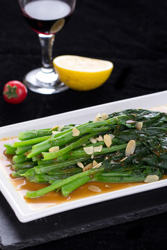 白灼菜芯