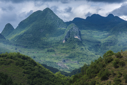 南丹山风光