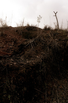 高山山丘荒山野岭