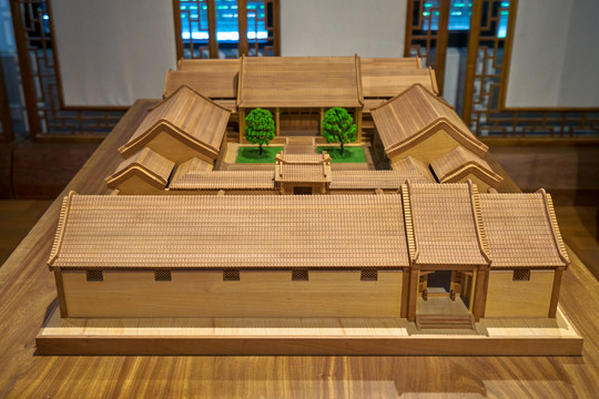 北京四合院模型