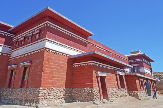 藏民风情建筑