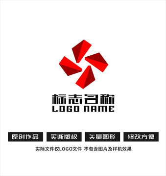 X字母建设logo