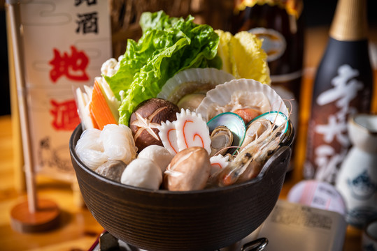 海鲜寿喜锅