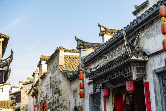 中国古典徽派建筑