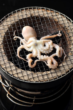 日式活烤章鱼
