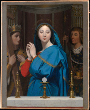 安格尔主持的圣母玛利亚