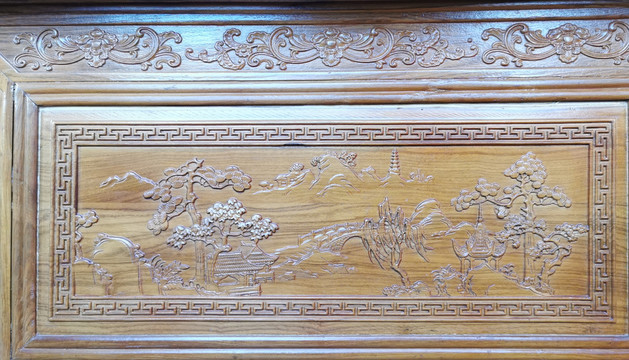 中式木雕图案