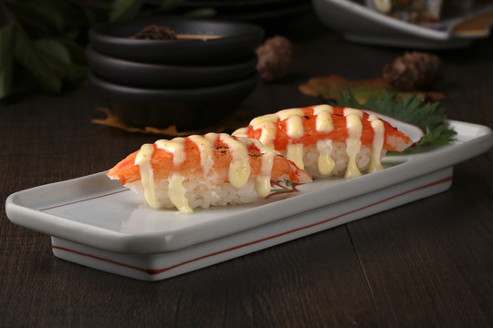火焰蟹脚寿司