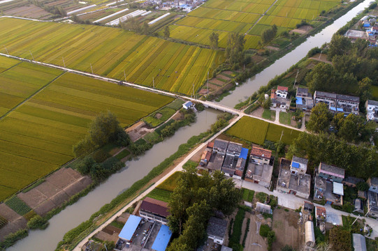 中国农村生产生活场景