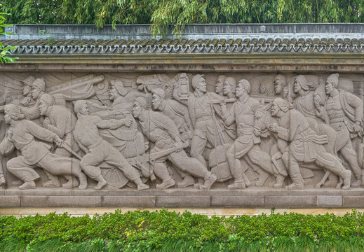 淮海战役纪念墙
