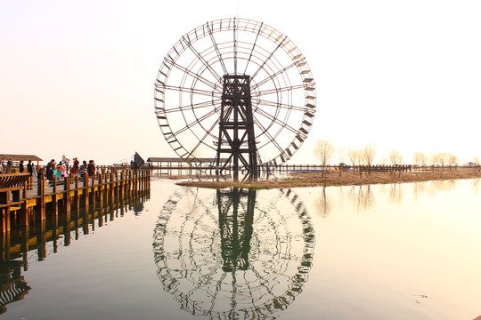 苏州太湖秋游风景